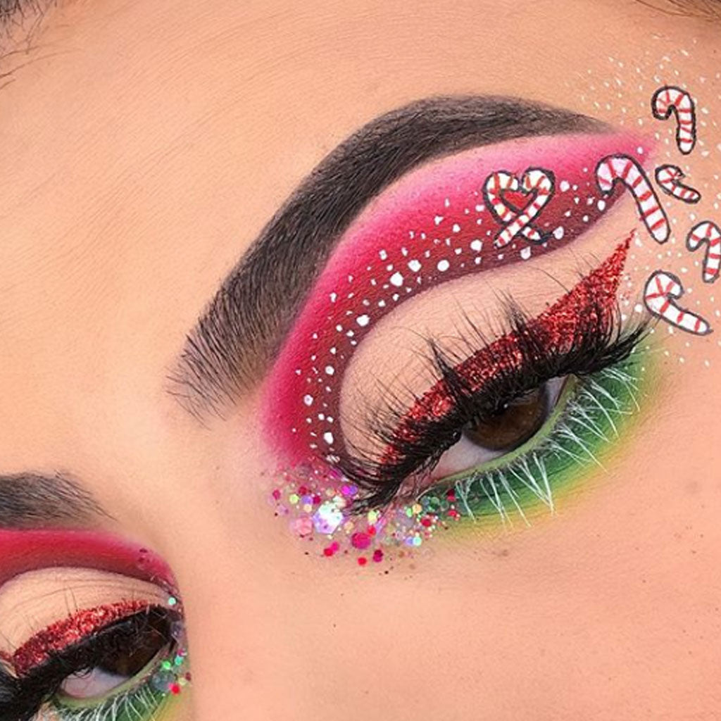 9 Christmas Inspired Makeup Looks
