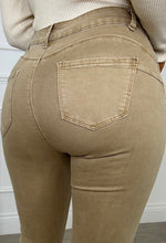 Truly Authentic Camel Push Up Stretch Skinny Jeans