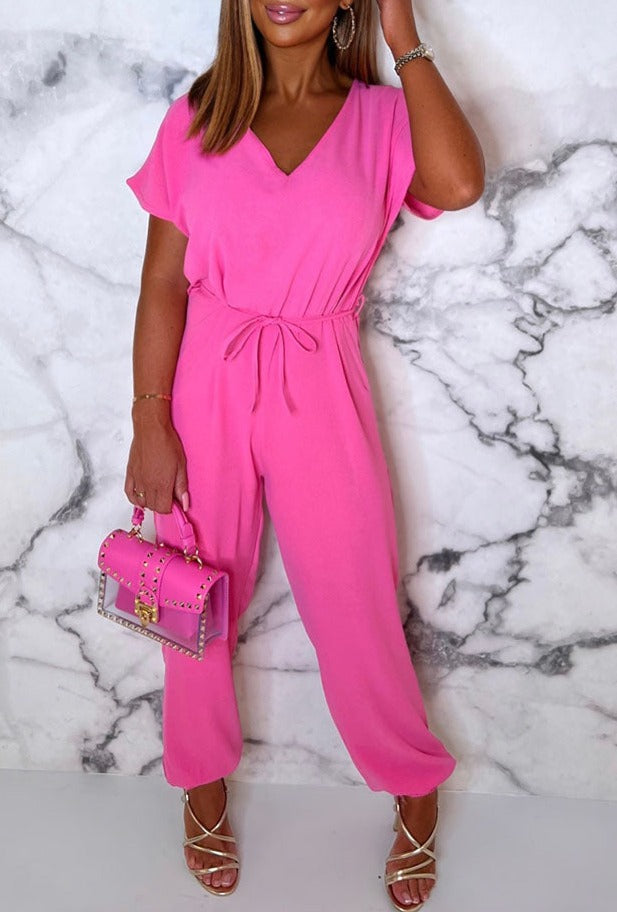 Pink Jumpsuit