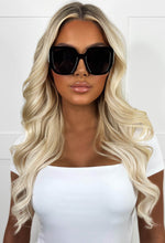Glam Baddie Black Sunglasses