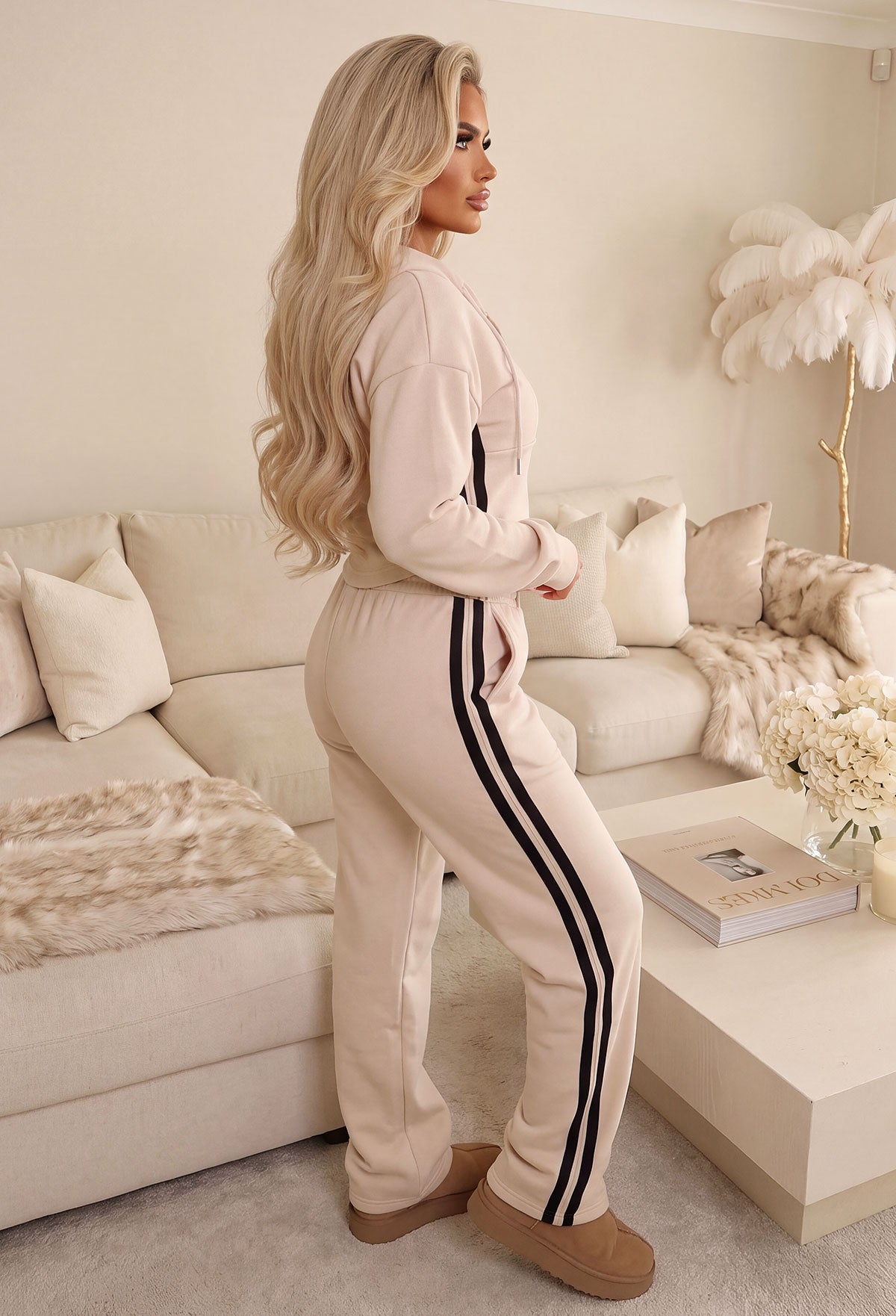 amiyah-cream-side-stripe-zip-up-hoodie-and-jogger-lounge-set-2
