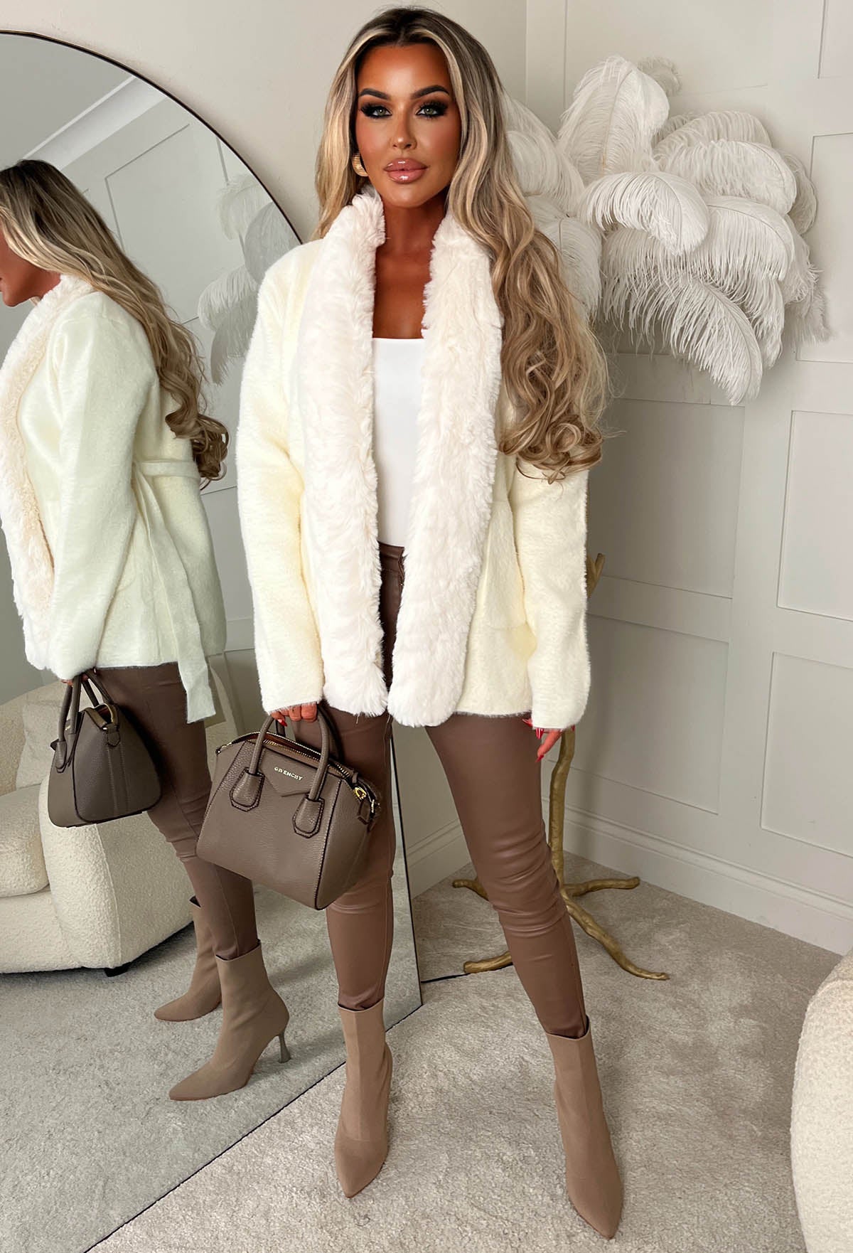 Cream Cardigan