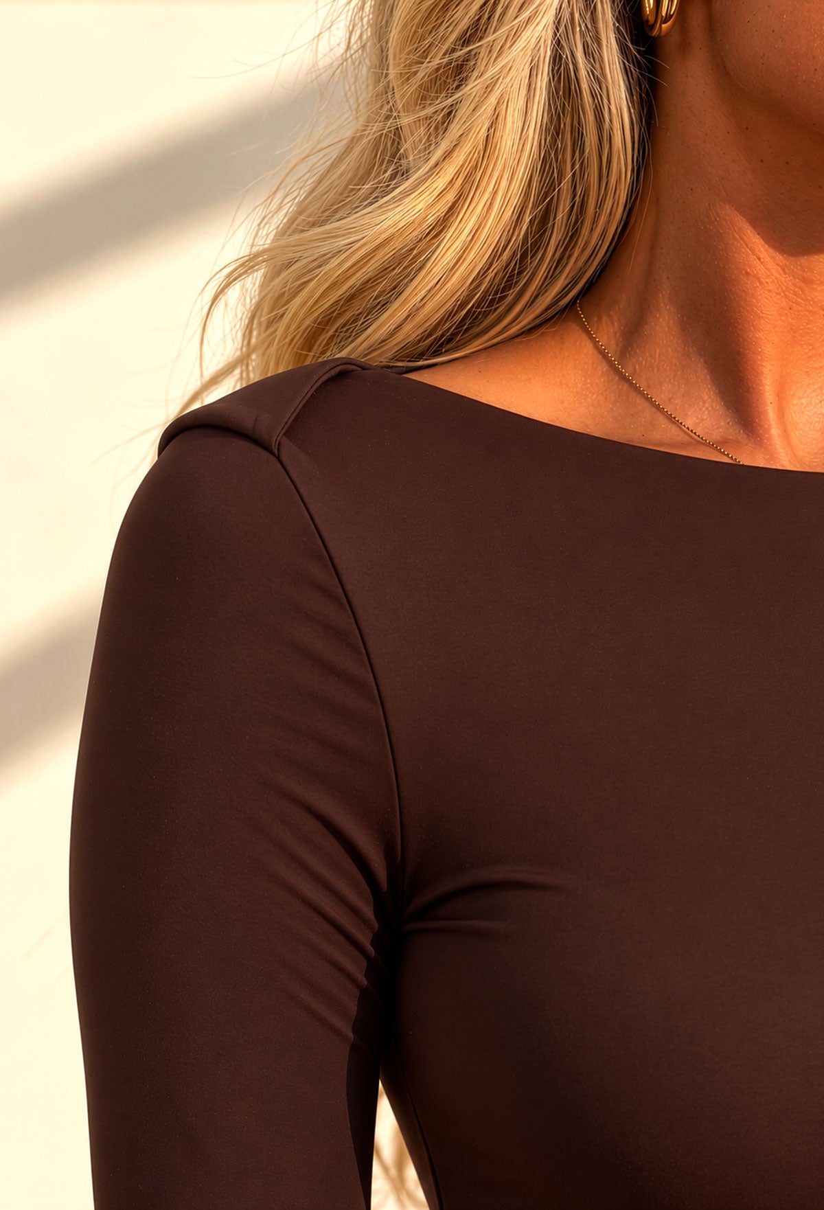 basically-be-chic-chocolate-brown-slash-neck-three-quarter-sleeve-mini-dress-2