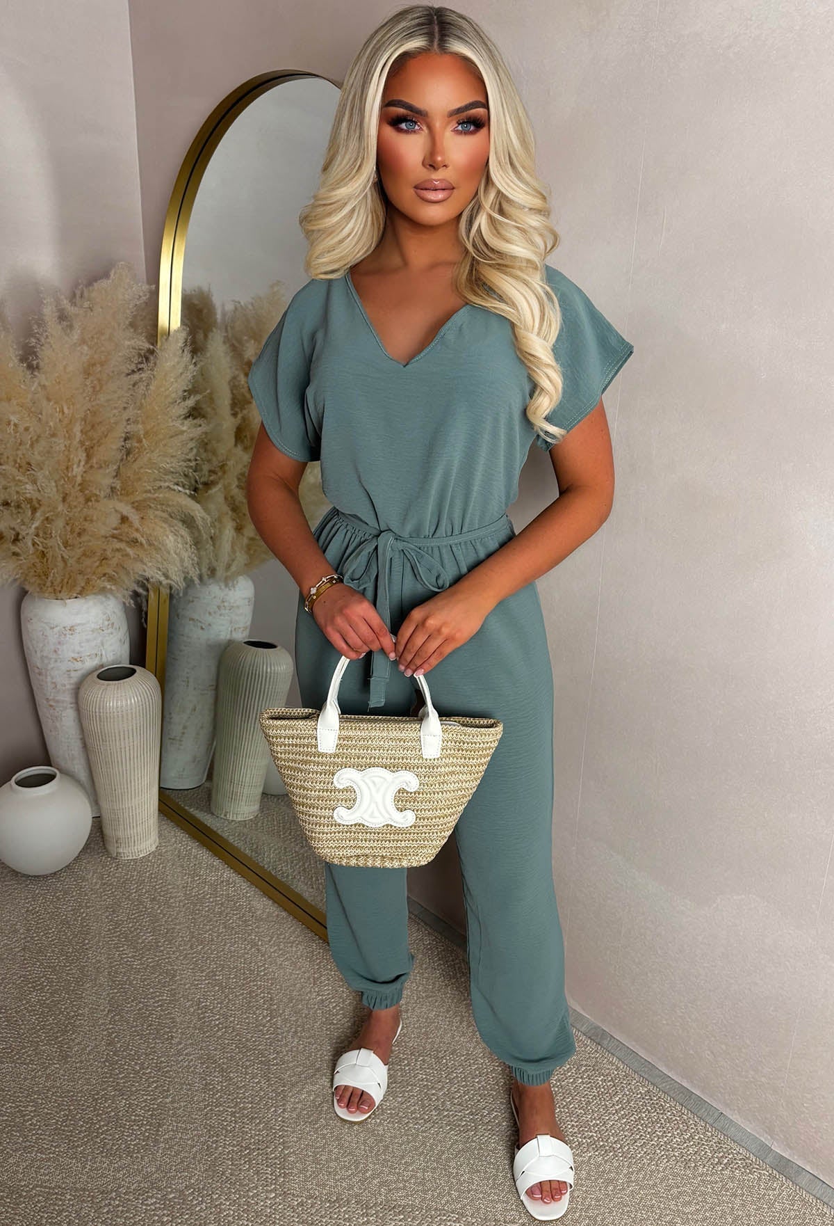 Green Jumpsuit
