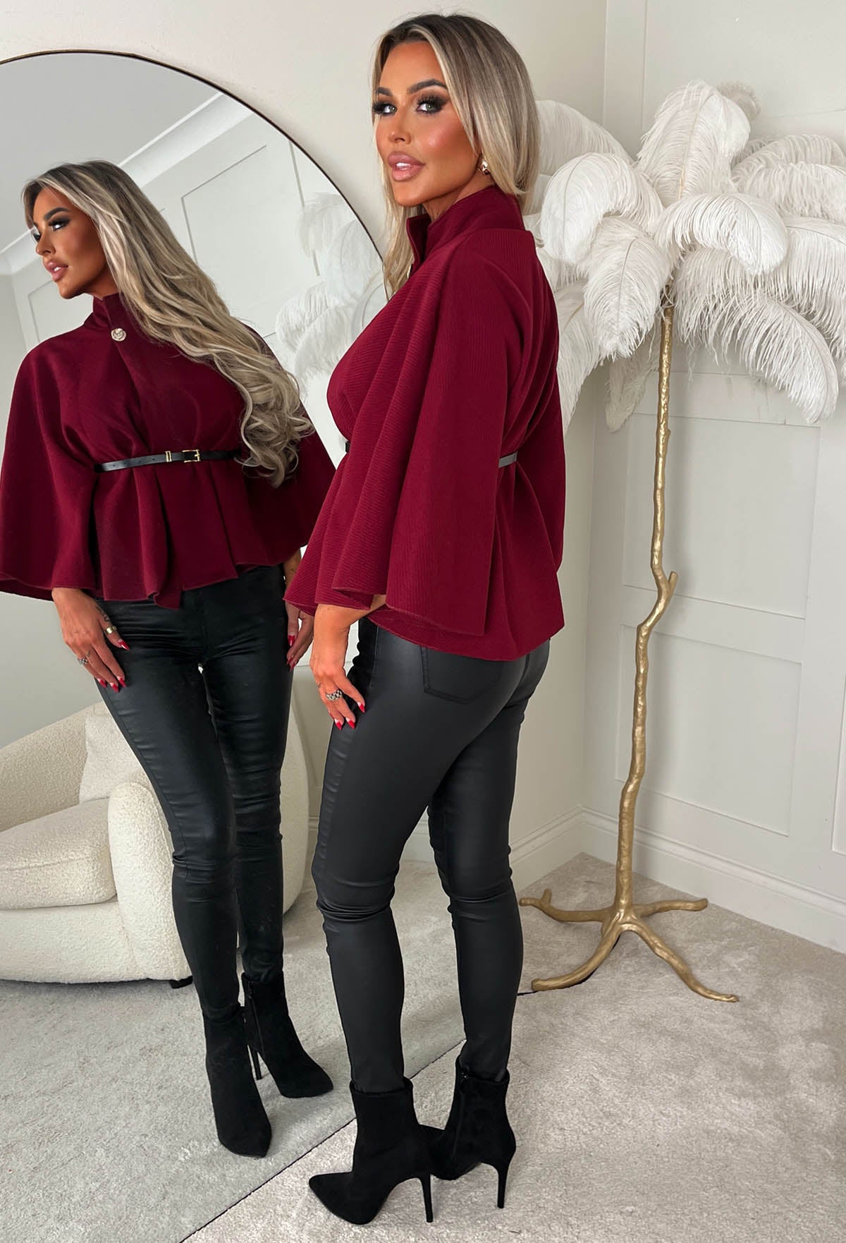 Burgundy Cape