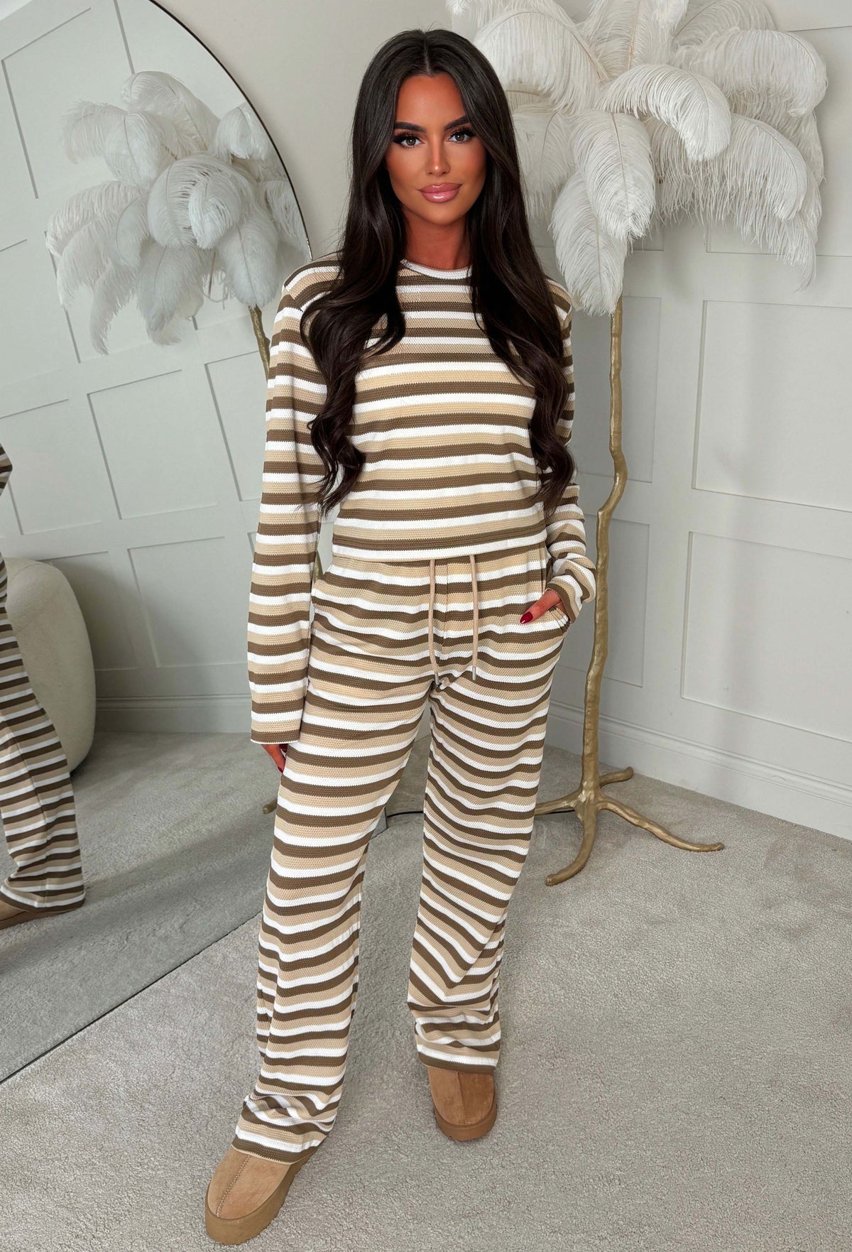 escape-mood-beige-stripe-long-sleeve-top-&-trousers-lounge-co-ord-1