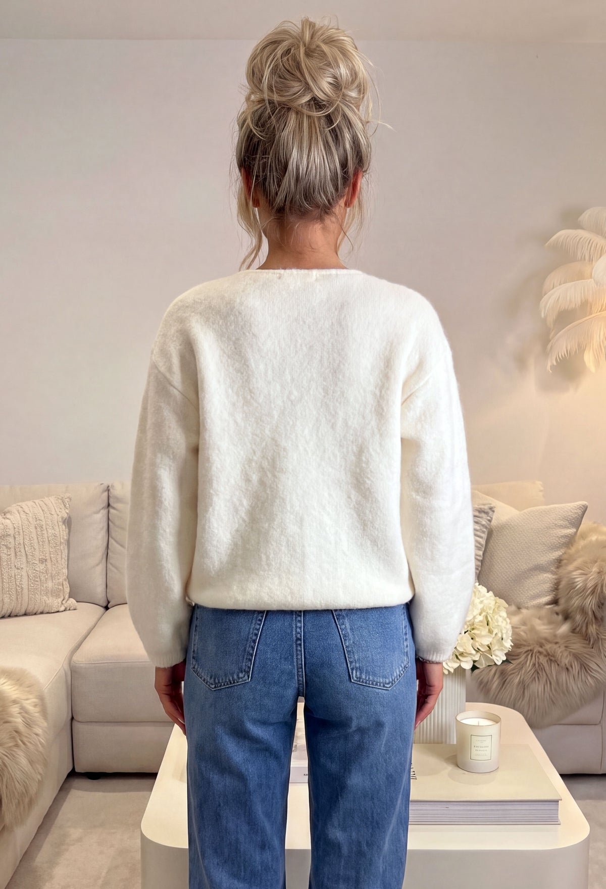 estella-beige-fluffy-knitted-cardigan-3