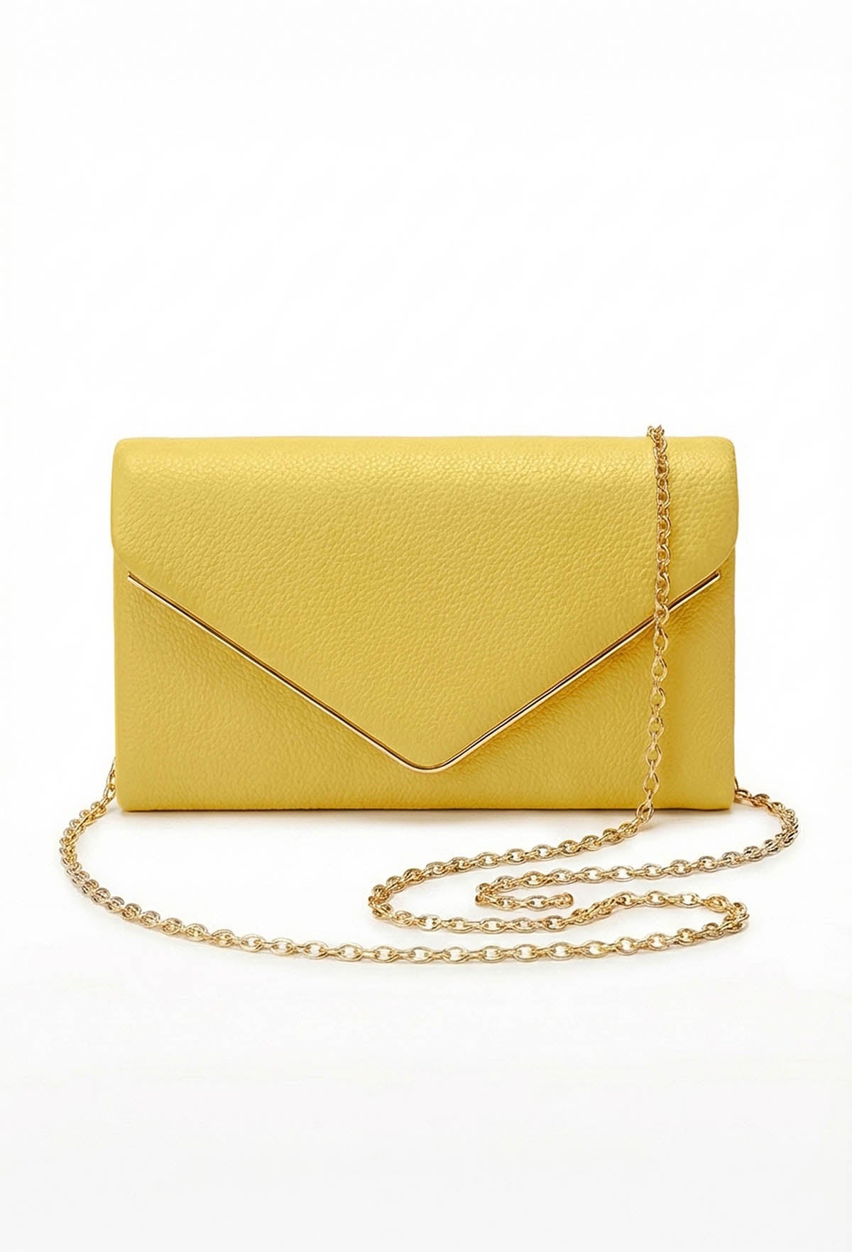 Hampstead Lemon Clutch Bag