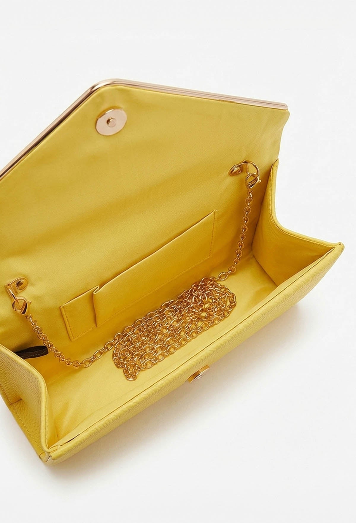 Hampstead Lemon Clutch Bag
