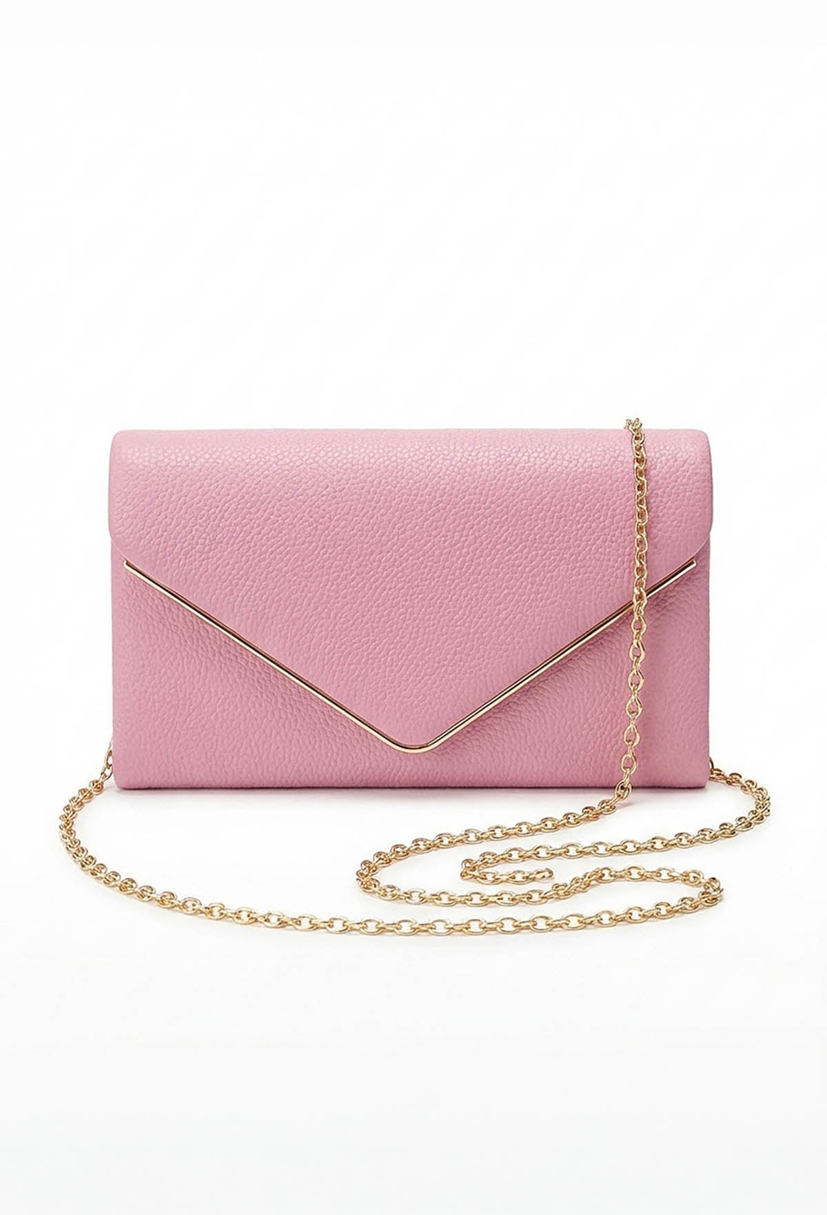 Hampstead Light Pink Clutch Bag
