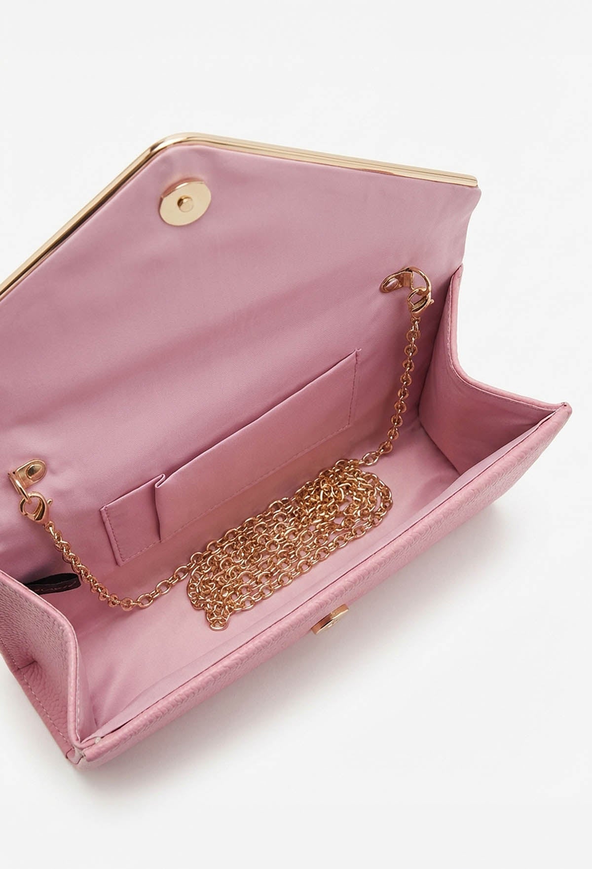 Hampstead Light Pink Clutch Bag