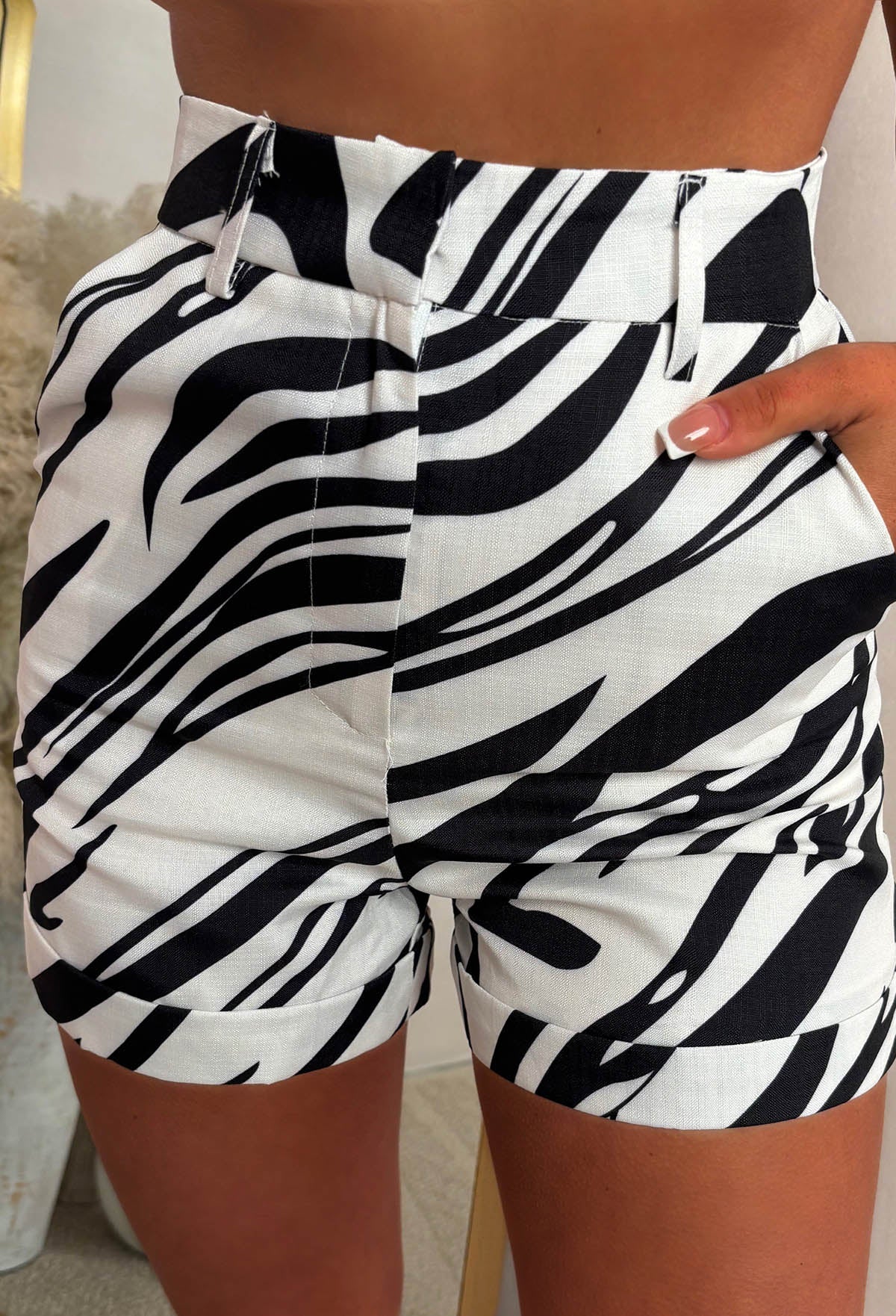 Hottie Mode Black Tailored Blazer And Short Co-Ord