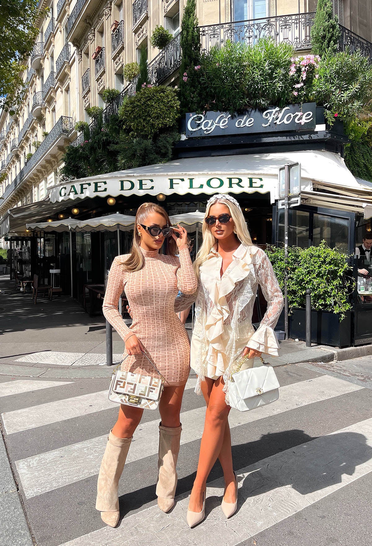 Luxe Crush Stone Monogram Bodycon Dress