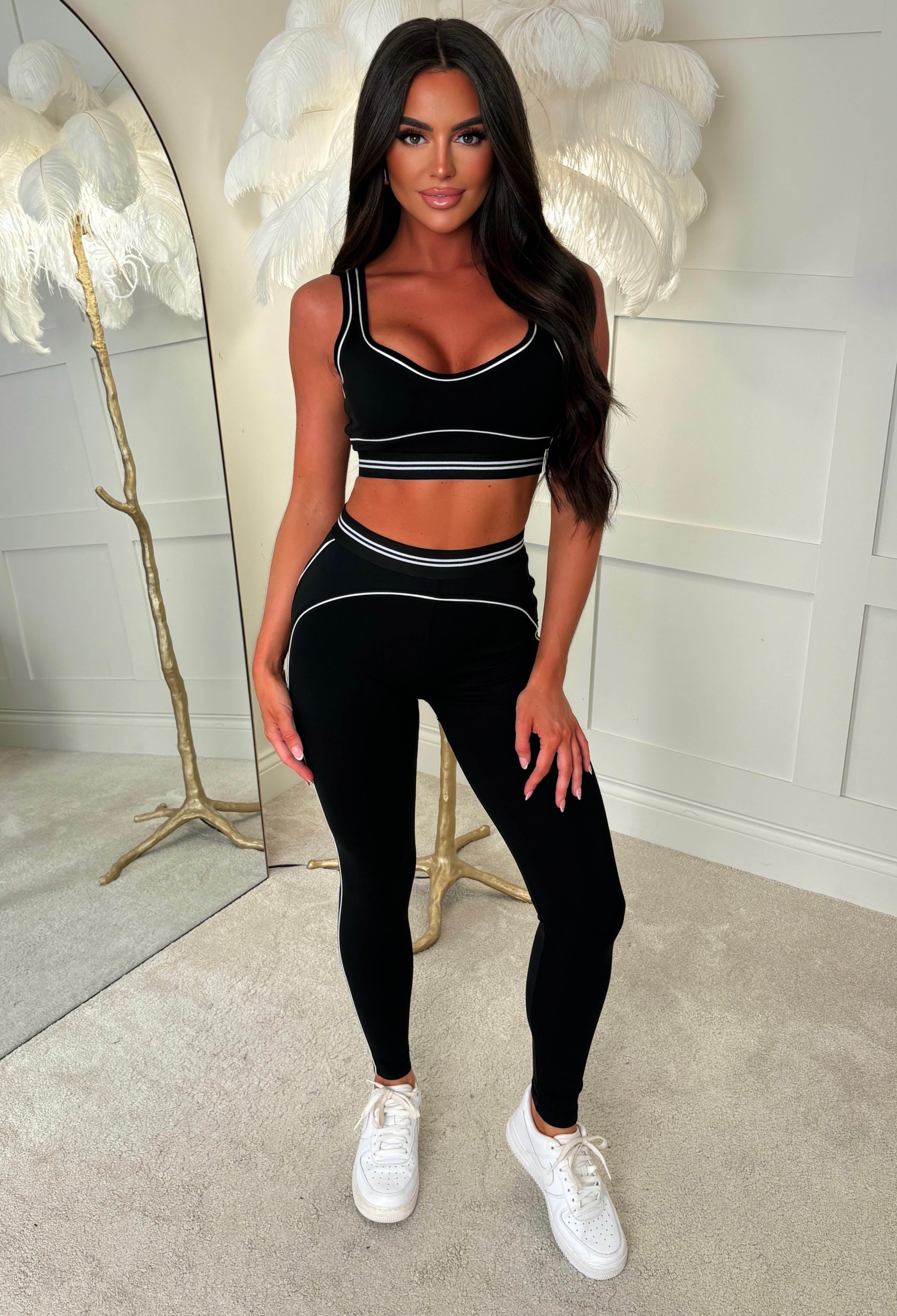 Black Active Co-Ord Set