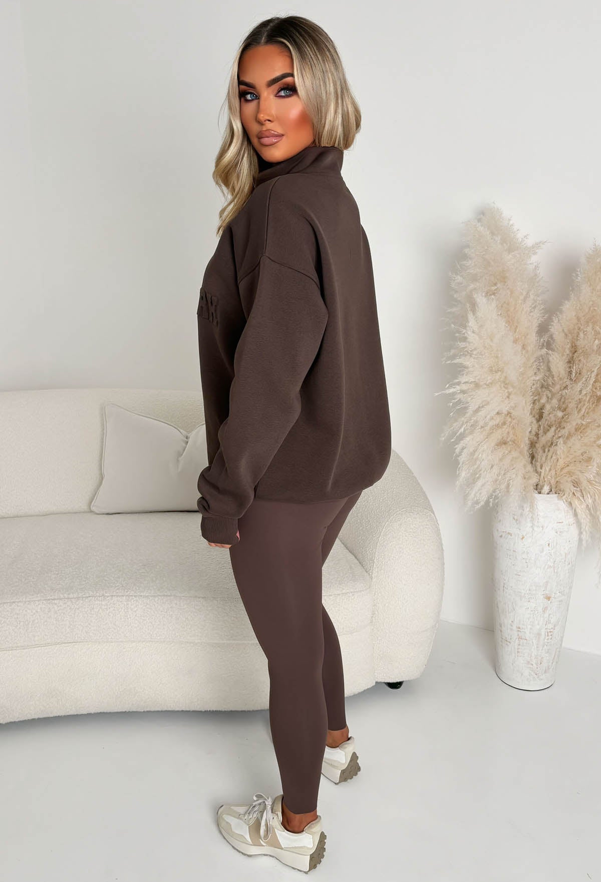 On The Go Chocolate Brown Leggings