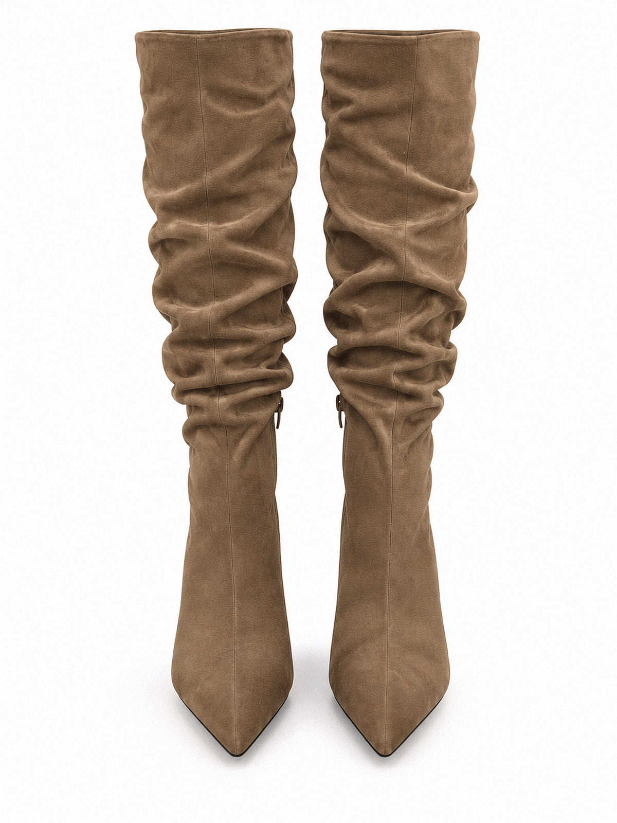 roxy-taupe-faux-suede-ruched-heel-boots-2