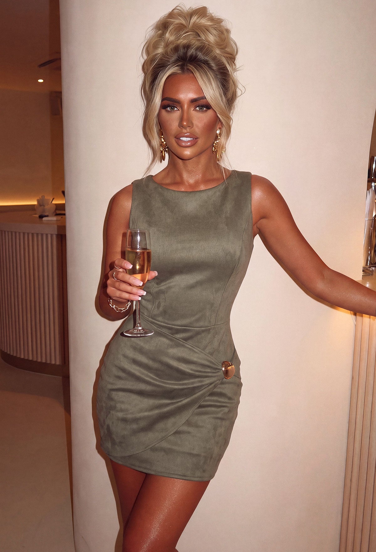 soft-luxe-khaki-faux-suede-mini-dress-2