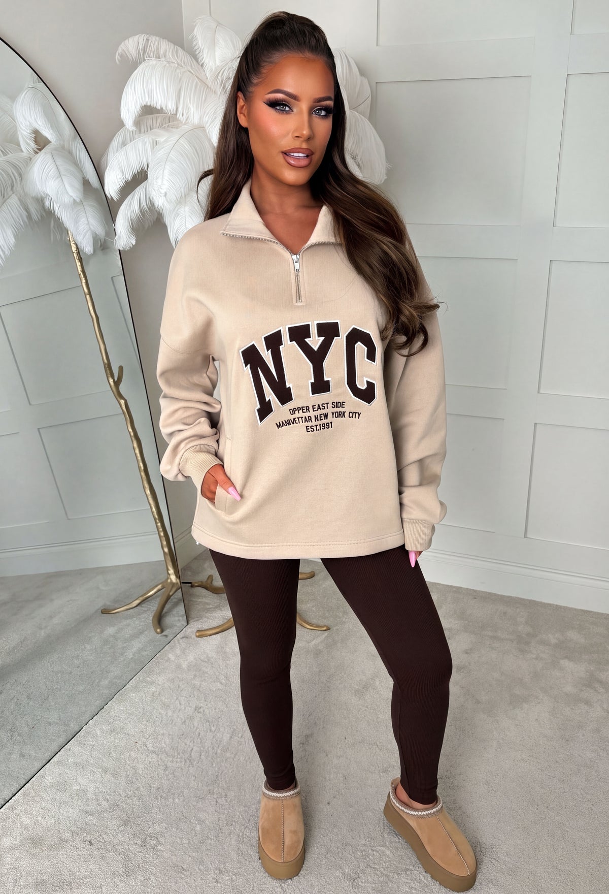 such-a-dream-beige-nyc-half-zip-sweatshirt-3