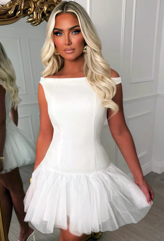 Tulle Love White Ballet Skirt Bottom Dress