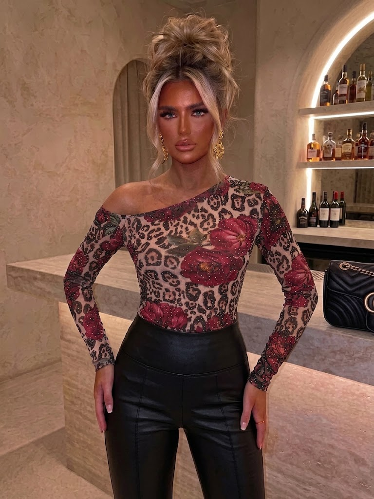 wild-rush--beige-multi-leopard-floral-mesh-off-shoulder-top-1