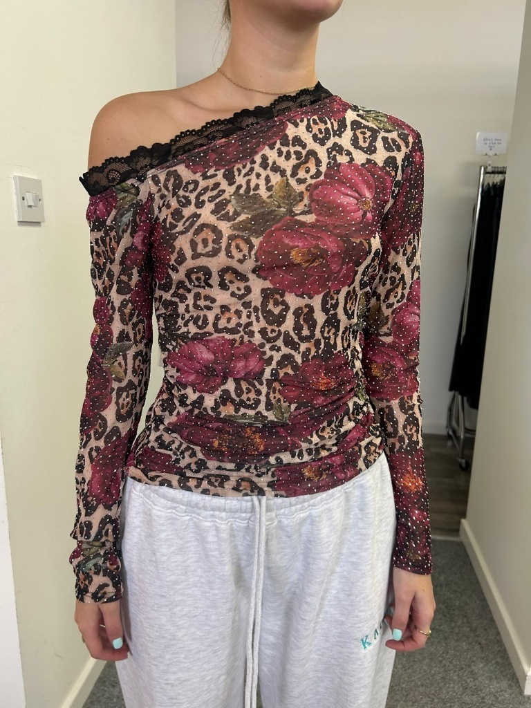 wild-rush--beige-multi-leopard-floral-mesh-off-shoulder-top-2