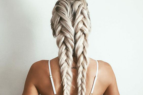 Redken - Obsessed with this half-up fishtail braid created... | Facebook