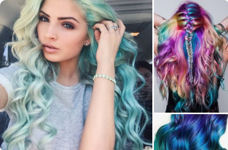 The Most Amaze Rainbow Hair You've Ever Seen