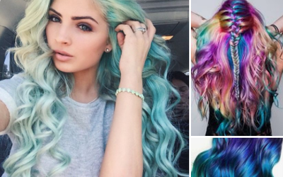 The Most Amaze Rainbow Hair You've Ever Seen
