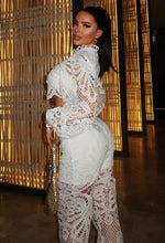 White Lace Trouser Co Ord