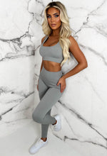 In This Together Grey Ultra Soft Ribbed Activewear Set