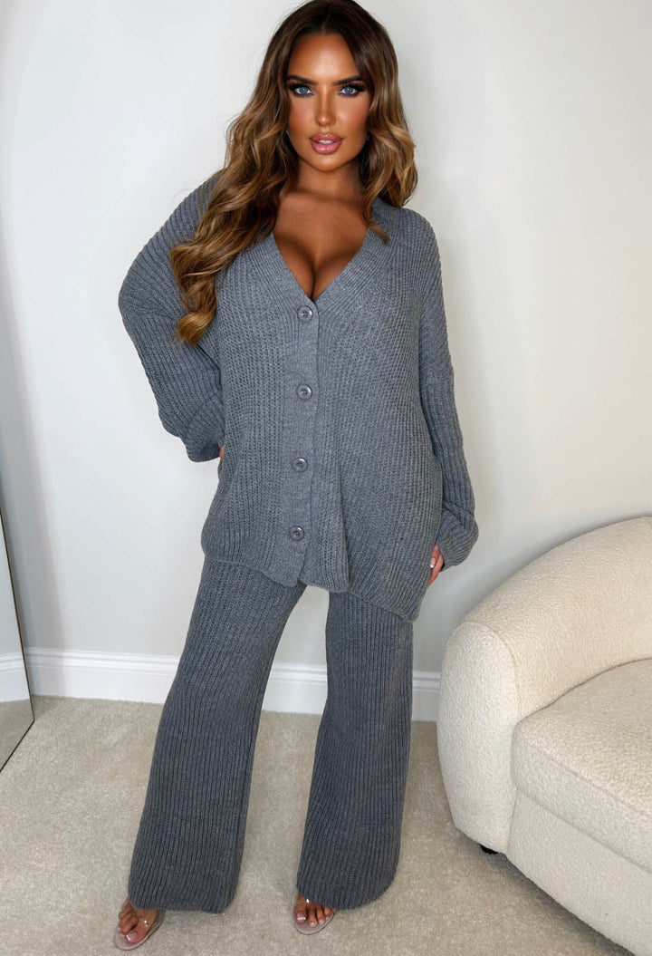 Navy & Grey Marl Two-Piece Loungewear Set (4-Piece Set) (2 Pack) main image 1