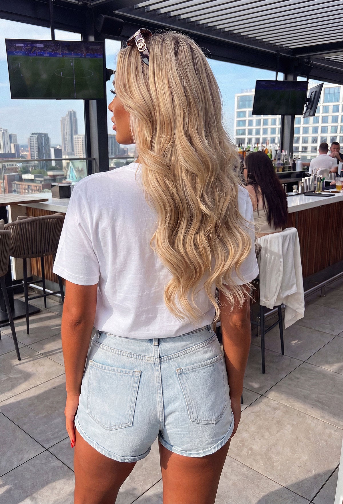 Lioness White England Oversized T-Shirt