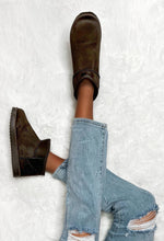 Keeping You Warm Brown Faux Fur Lined Fauxe Suede Boots