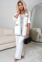 Lounge In Luxe Cream Ultra Soft 3 Piece Knitted Loungewear Set