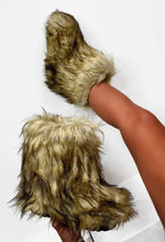 All Fur It Tan Fluffy Faux Fur Warm Snow Boots
