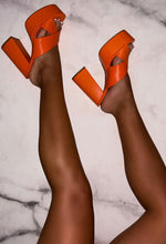 Orange  Heels