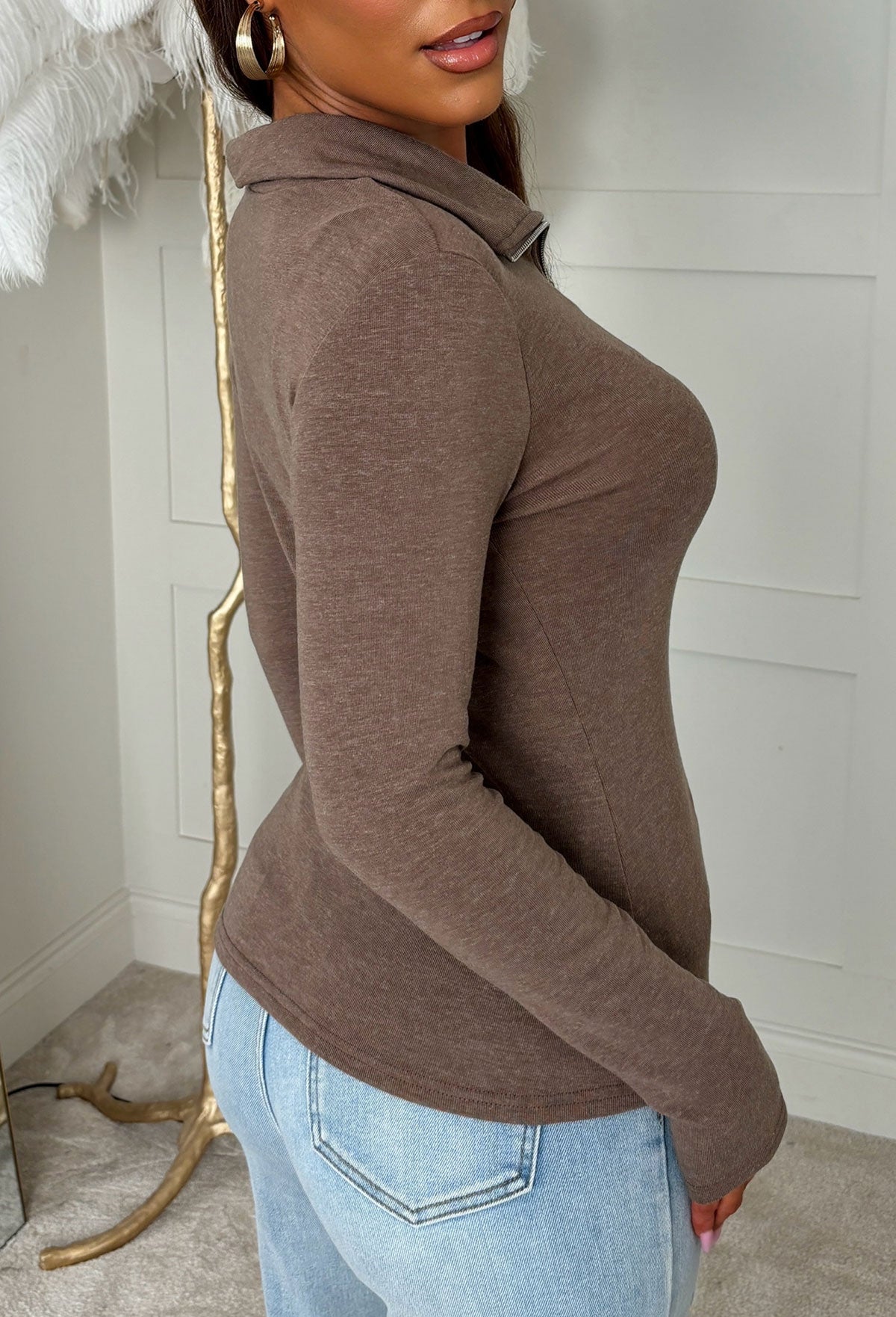 ana-taupe-half-zip-cotton-top-3