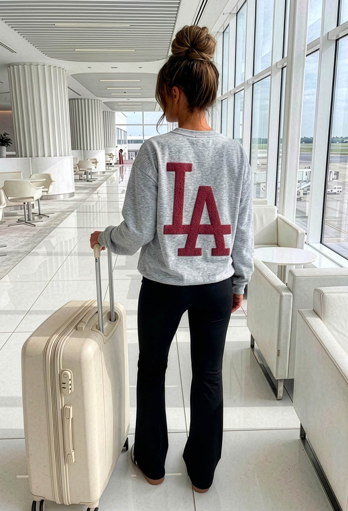 City Comforts Grey LA Sweatshirt