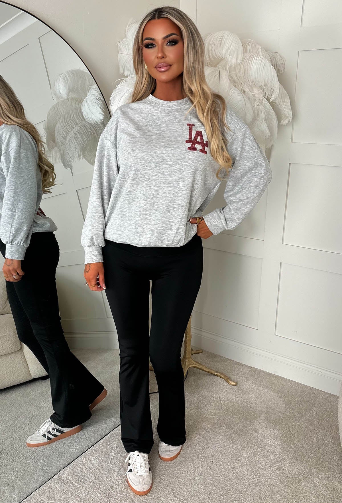 City Comforts Grey LA Sweatshirt