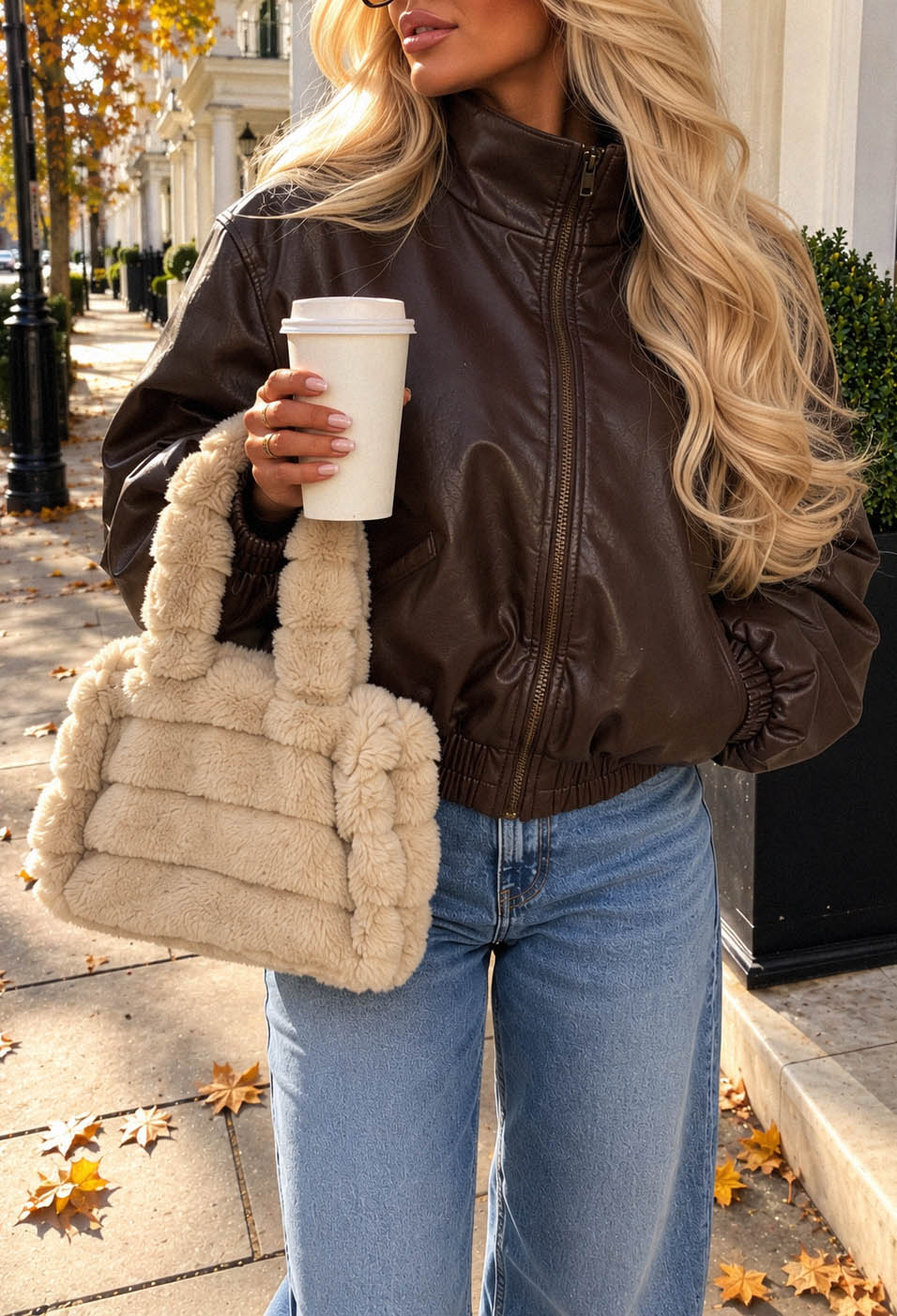 corin-beige-faux-fur-tote-style-bag-1