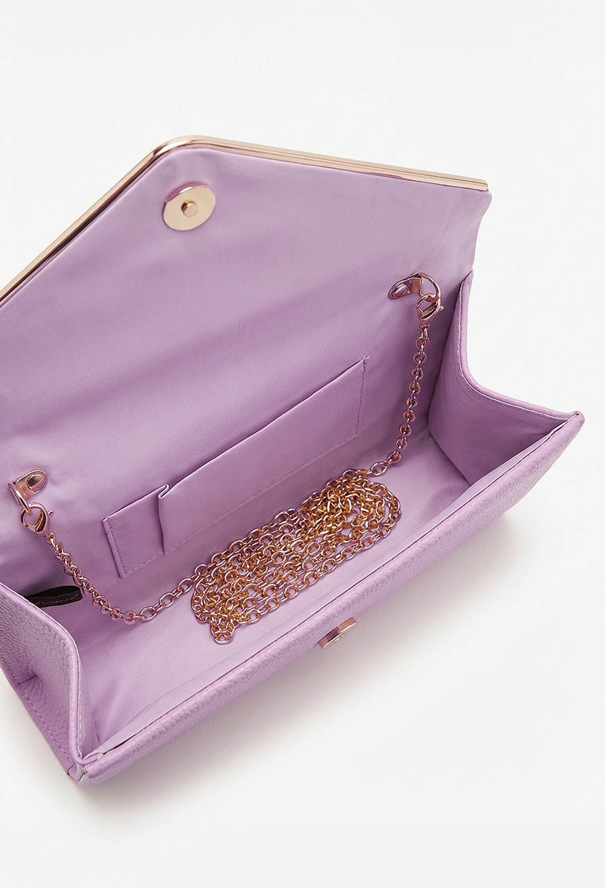 Hampstead Lilac Clutch Bag