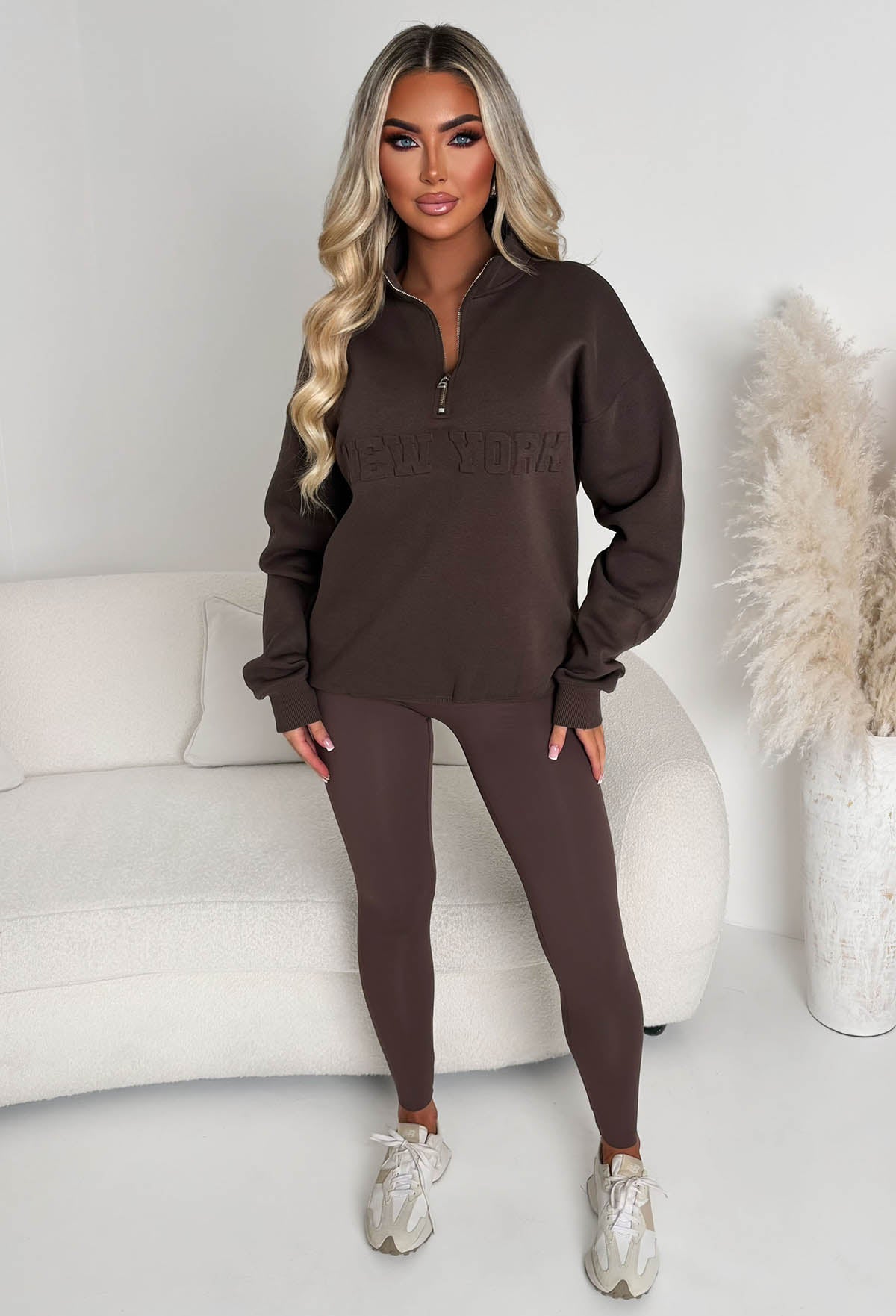 On The Go Chocolate Brown Leggings