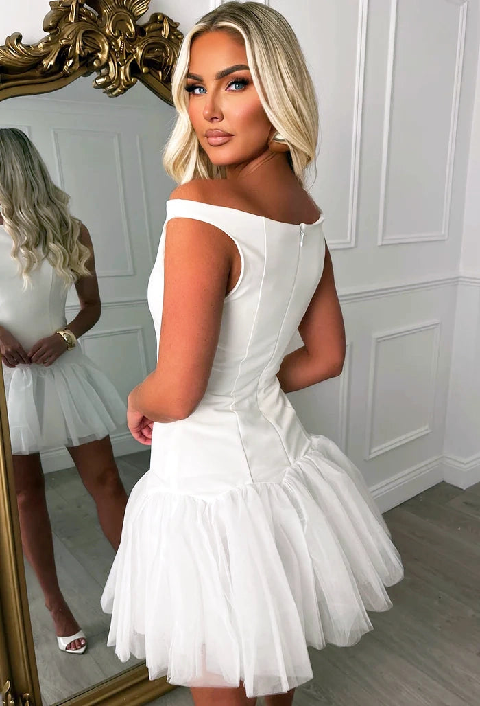 Tulle Love White Ballet Skirt Bottom Dress