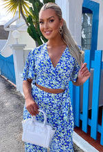 Blue Print Floral Co-Ord