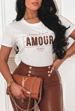 My Amour White Amour Sequin T-Shirt