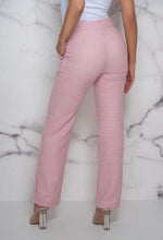 Pink Tweed Trousers